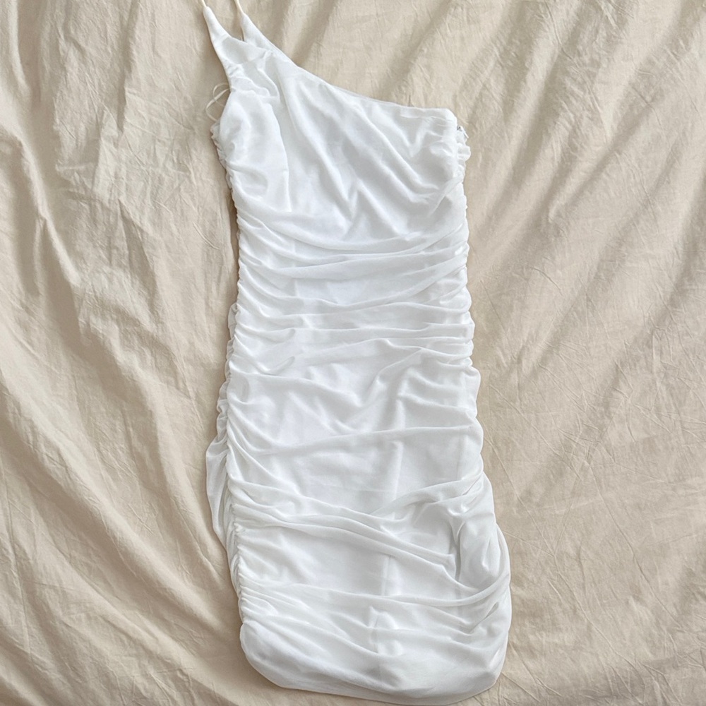 Princess Polly Jocasta Mini Dress in White Size 2